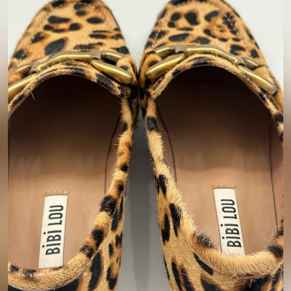 Bibi Lou Leopard Print Zagreb Loafers – Like New - Picture 9 of 14